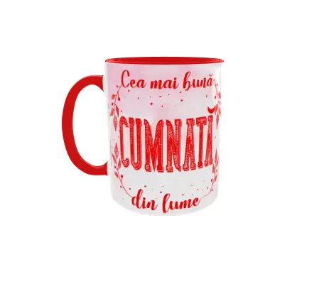 Cea mai buna cumnata din lume, cana ceramica, 330ml, cgs1084b